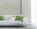 Infinity Forever Quotes Walll Art Stickers